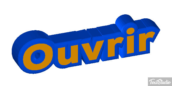 Ouvrir Effet de texte