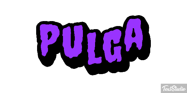 Pulga Texteffekt