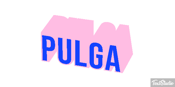 Pulga Texteffekt
