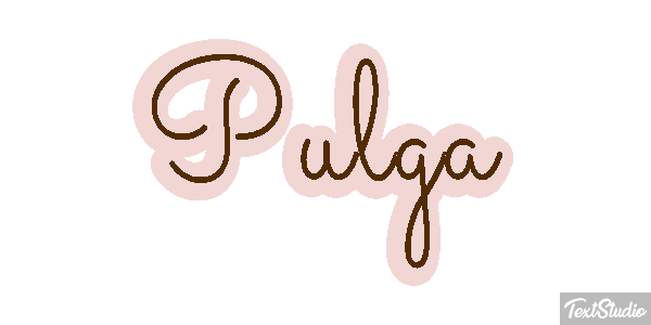 Pulga Texteffekt