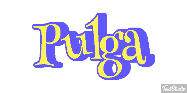 Pulga Texteffekt