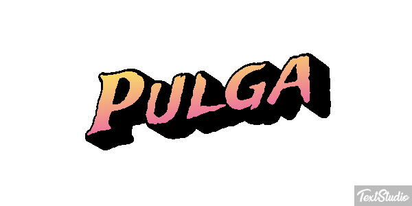 Pulga Texteffekt