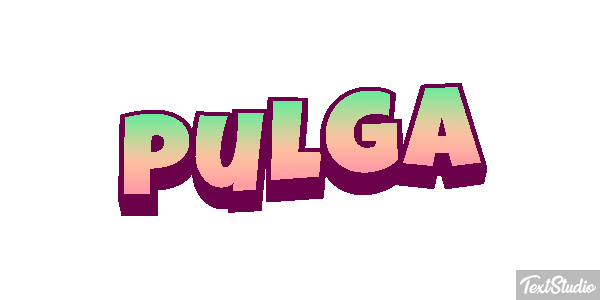 Pulga Texteffekt