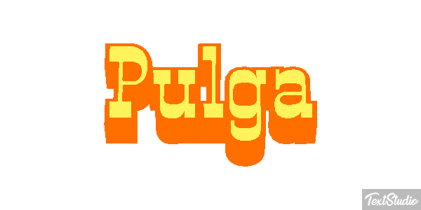 Pulga Texteffekt