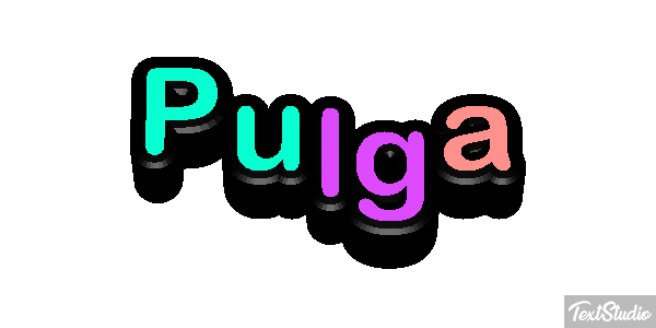 Pulga Texteffekt