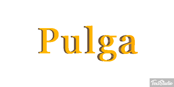 Pulga Texteffekt