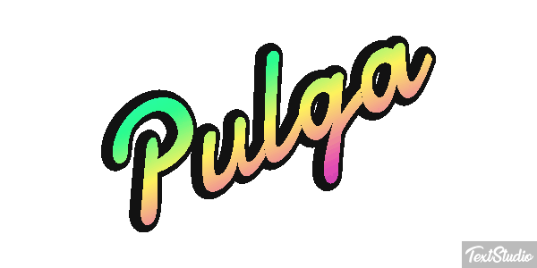 Pulga Texteffekt