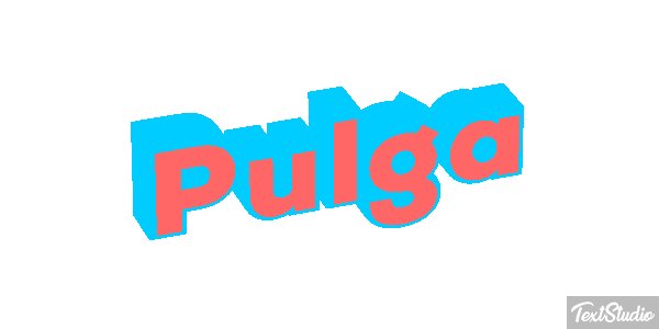 Pulga Texteffekt