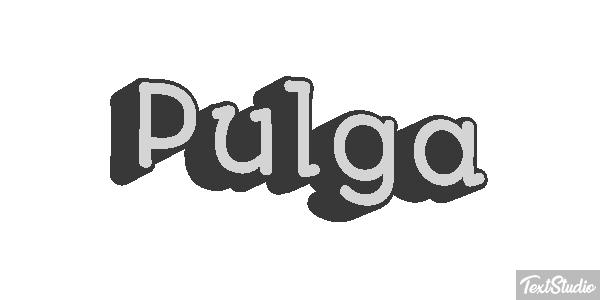 Pulga Texteffekt