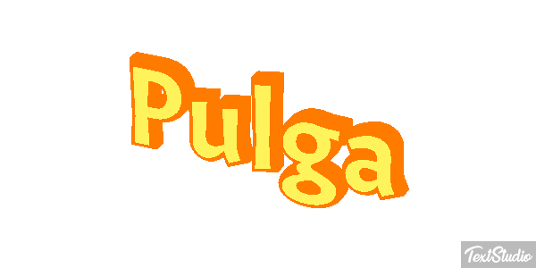 Pulga Texteffekt