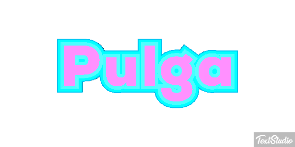 Pulga Texteffekt