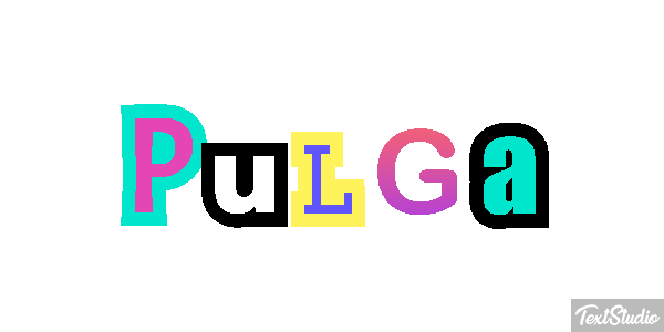Pulga Texteffekt