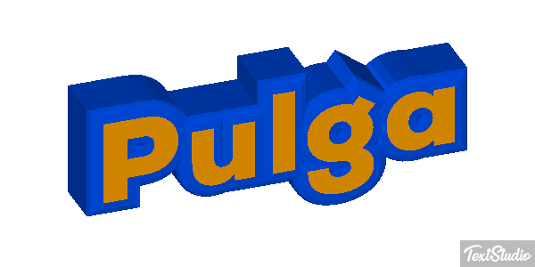 Pulga Texteffekt