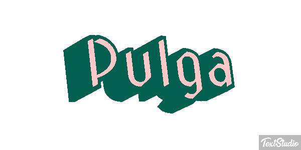 Pulga Texteffekt