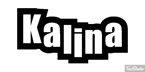 Kalina Efekt tekstowy