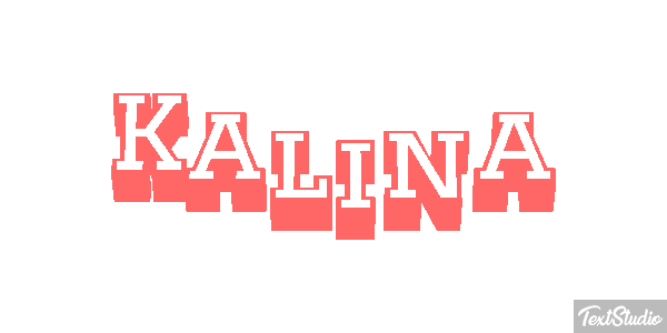 Kalina Efekt tekstowy
