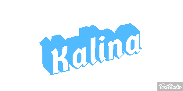 Kalina Efekt tekstowy