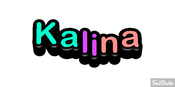 Kalina Efekt tekstowy