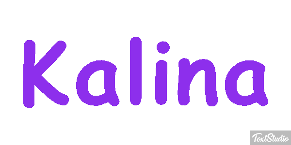 Kalina Efekt tekstowy