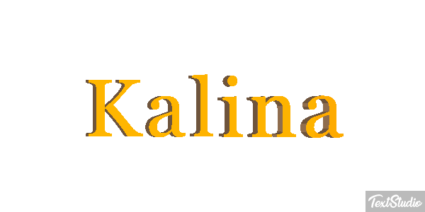 Kalina Efekt tekstowy