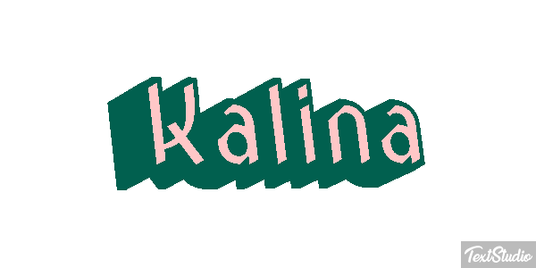 Kalina Efekt tekstowy