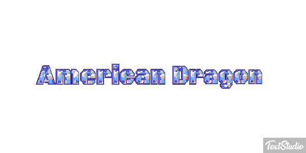 American Dragon Texteffekt