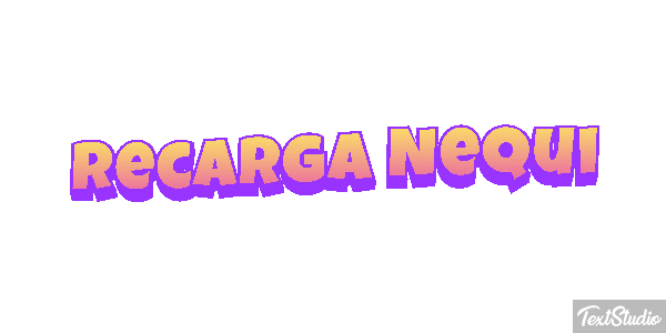Recarga Nequi Efeito do texto