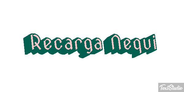 Recarga Nequi Efeito do texto