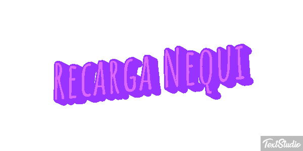 Recarga Nequi Efeito do texto