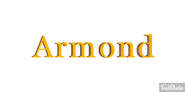 Armond Text effect