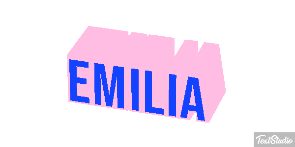 Emília Text effect