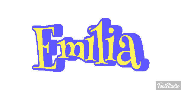 Emília Text effect