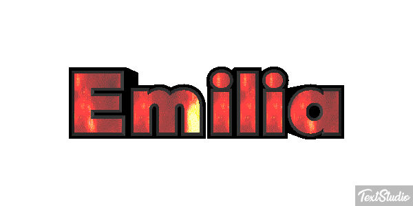 Emília Text effect
