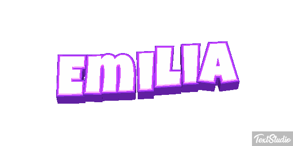 Emília Text effect