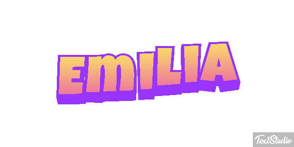 Emília Text effect