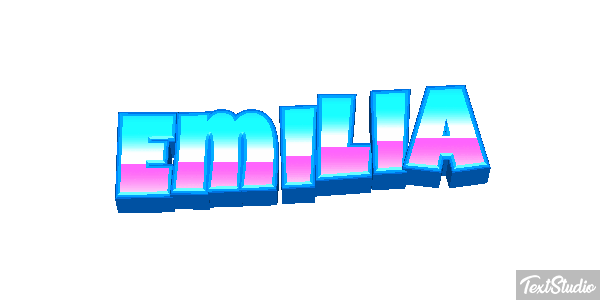 Emília Text effect