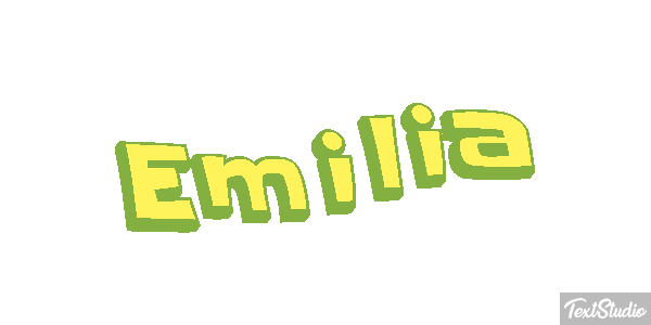 Emília Text effect