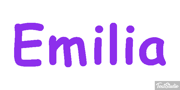 Emília Text effect