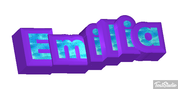 Emília Text effect
