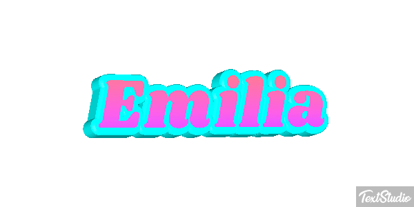 Emília Text effect
