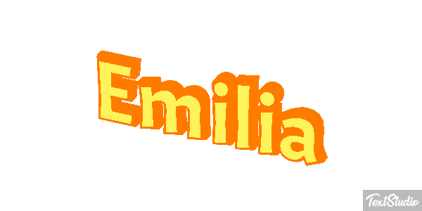 Emília Text effect