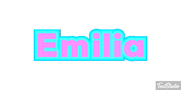 Emília Text effect