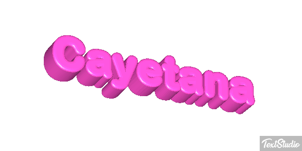 Cayetana Tekst effect
