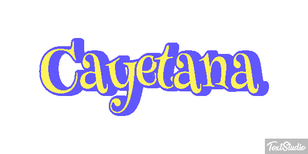 Cayetana Tekst effect