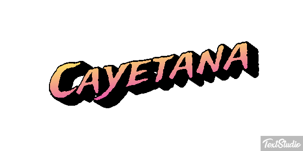 Cayetana Tekst effect
