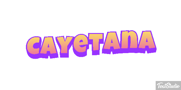 Cayetana Tekst effect
