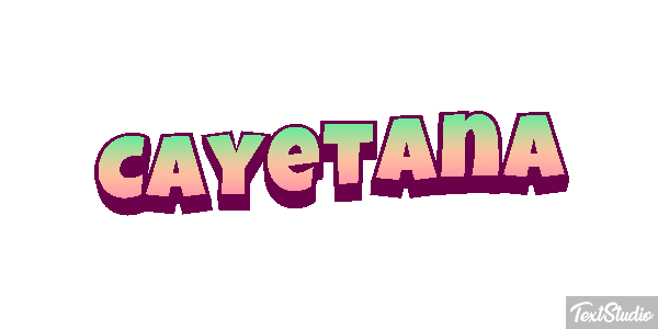 Cayetana Tekst effect
