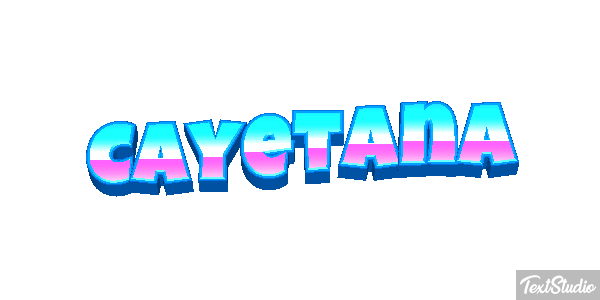 Cayetana Tekst effect