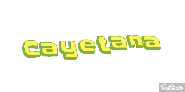 Cayetana Tekst effect