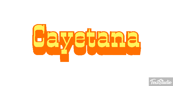 Cayetana Tekst effect